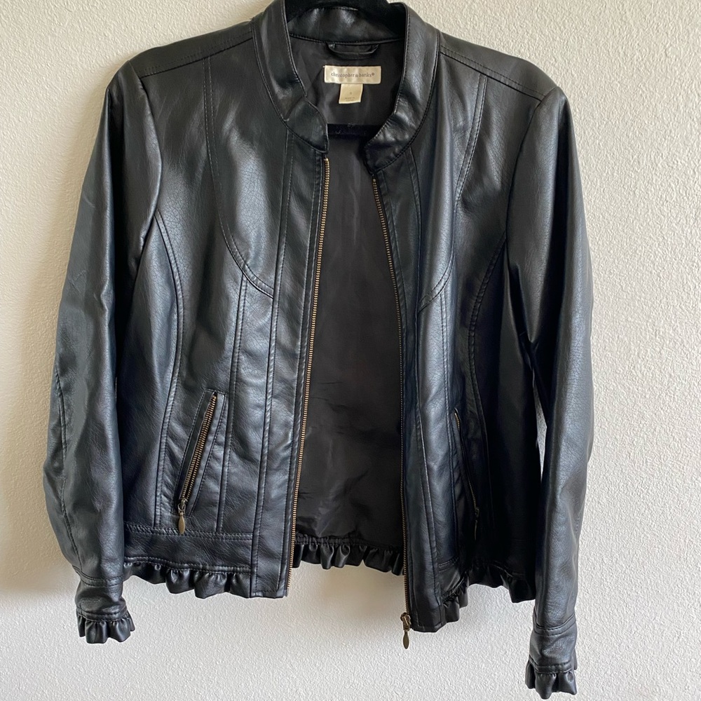 Leather jacket